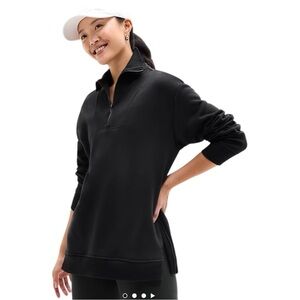 Athleta Cozy Karma 1/2 Zip Sweatshirt NWT